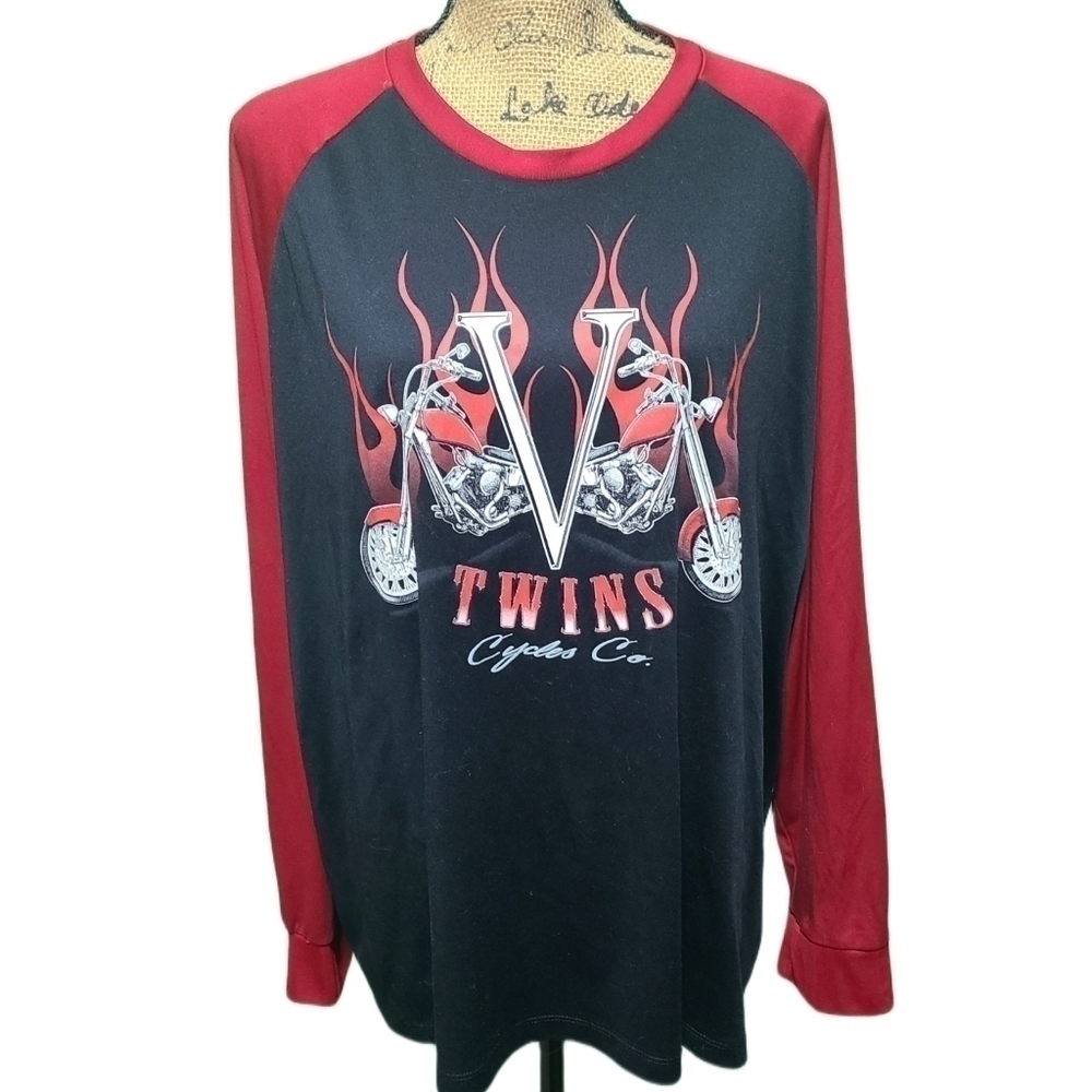 SOLAR Gear | Long Sleeve Motorcyclists Tee Shirt | 2XL